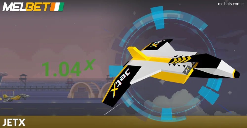 Paris sur JetX pour les joueurs ivoiriens sur Melbet